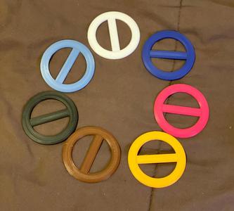 T-Shirt Ring, Scarf Slide