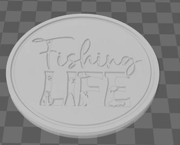 Fishing Life Coaster