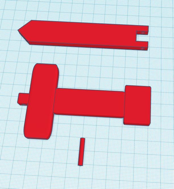 Espada articulada para montar tú.