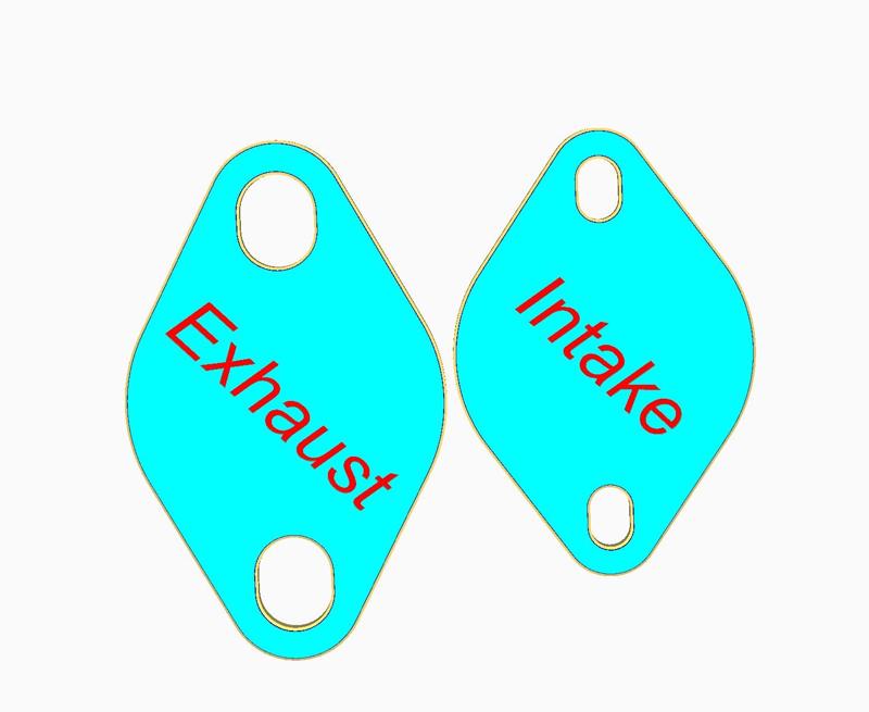 Briggs and Stratton 326431 16hp Port Covers