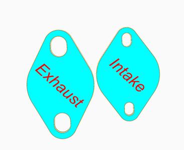 Briggs and Stratton 326431 16hp Port Covers