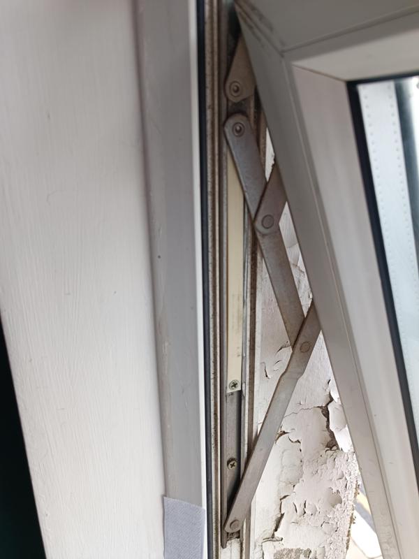 Awning window blocker