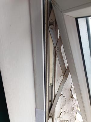 Awning window blocker