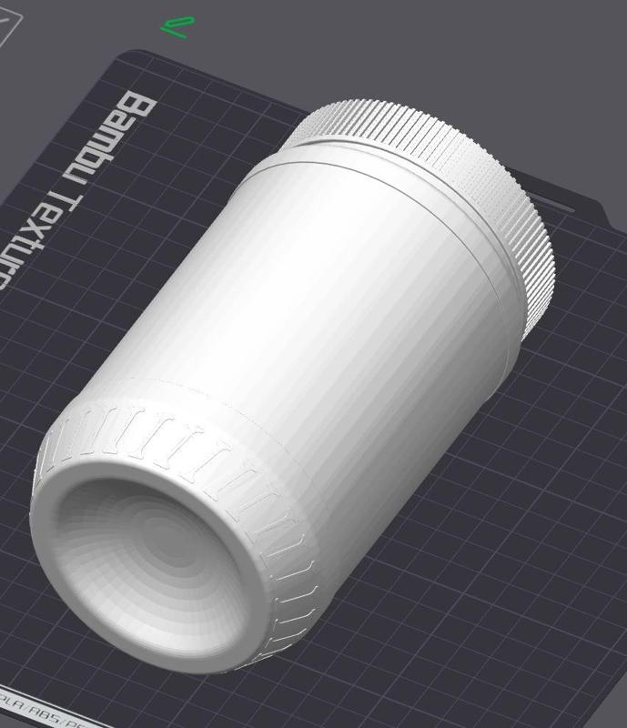 Dimensionally Accurate Peanut Butter Jar