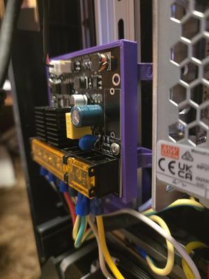 SV08 Mosfet DIN Rail Tray