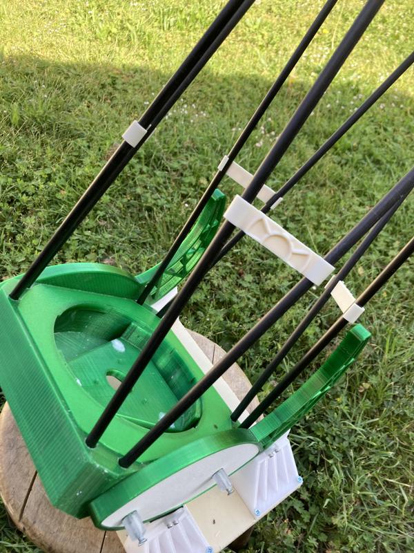 8mm carbon rods tensioner for 6" f/5 truss telescope