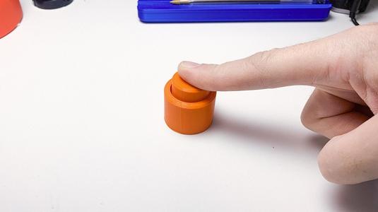 Print in Place Fidget Button