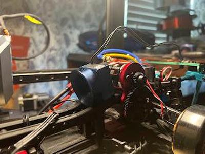 MST RMX Motor Fan mount