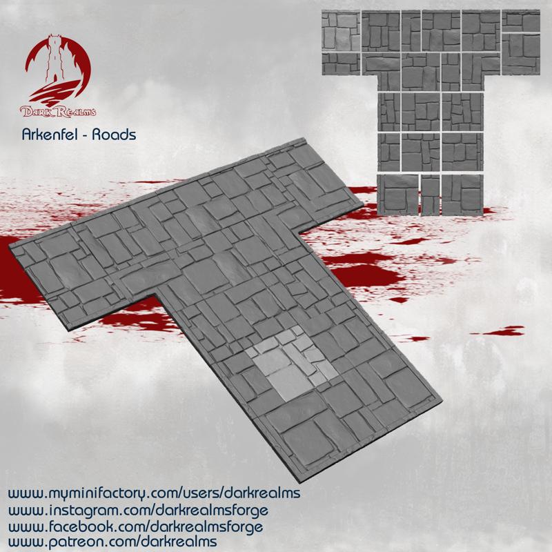 Dark Realms Arkenfel - Roads