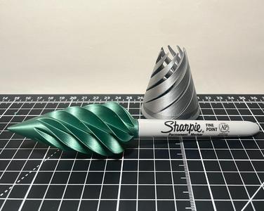 Helix Screw Sharpie Cap/Stand