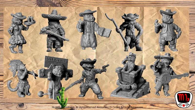 Bang, Kitty, Bang! complete set 13 minis!