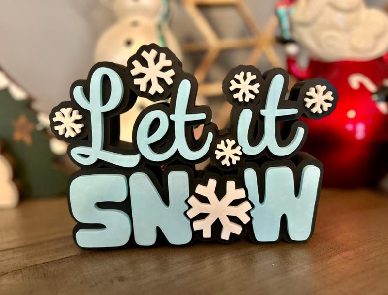 Let it Snow Sign