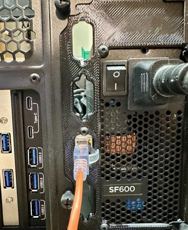 ATX to SFX PSU Adapter with generic port mounts