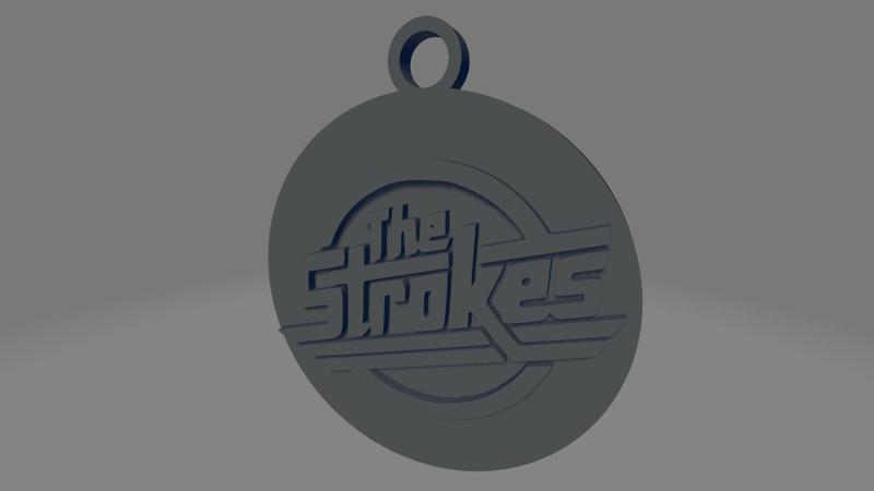 The Strokes keychain