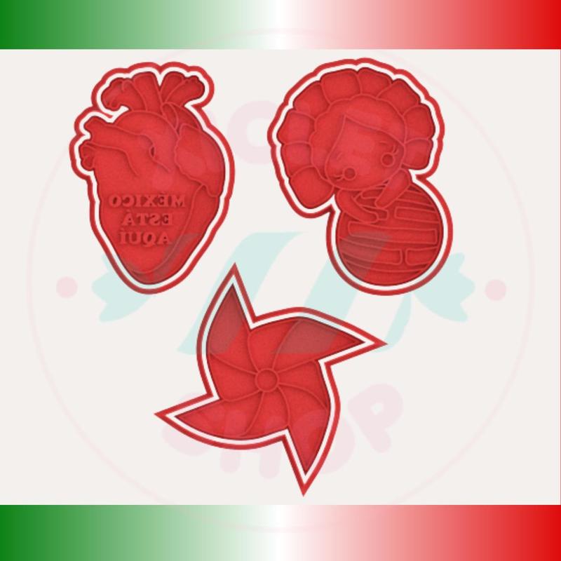 MEXICO NATIONAL HOLIDAYS CUTTERS