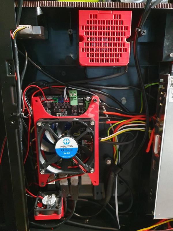 QIDI Q1 Pro Motherboard Fan Plate