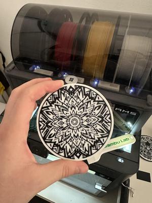 Mandala Coaster