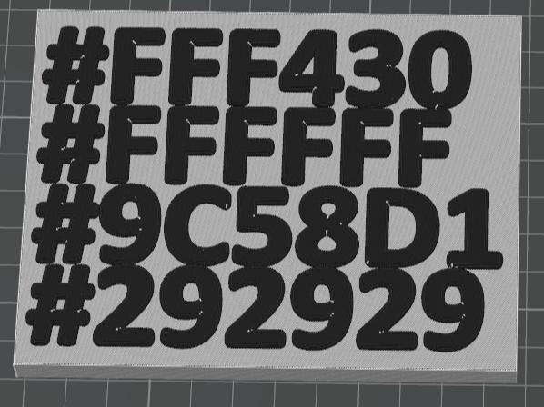 Non binary pride flag in hex code