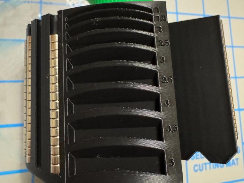 Magnet Organizer Revolver Measuring Gauge Insert