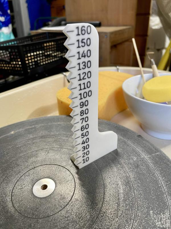 Potter's Wheel Height Guide
