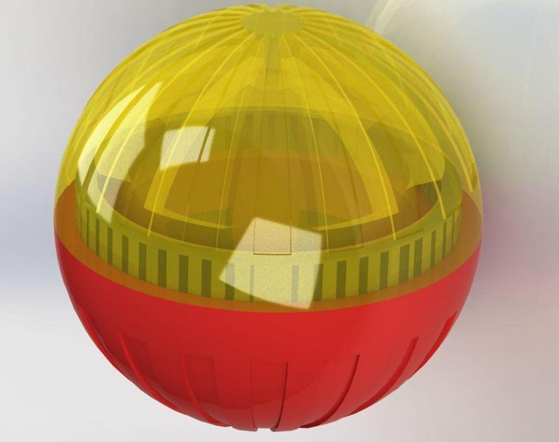 Bille sonore pour le jouet pour chat / Sound ball for cat toy