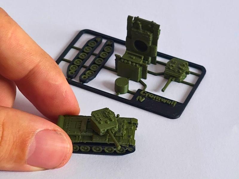 Cromwell IV, VI tiny tank kitcard