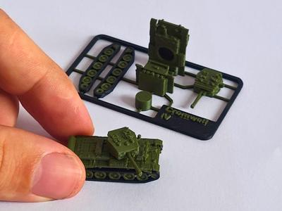 Cromwell IV, VI tiny tank kitcard