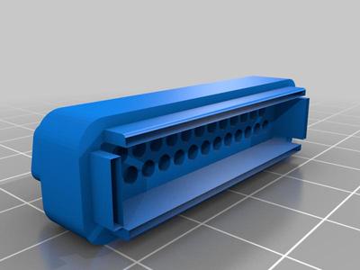 SX64 Keyboard Cable - No tabs - smaller diameter cable holes