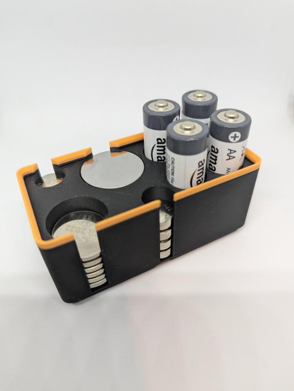 Cell Coins battery holder gridfinity style