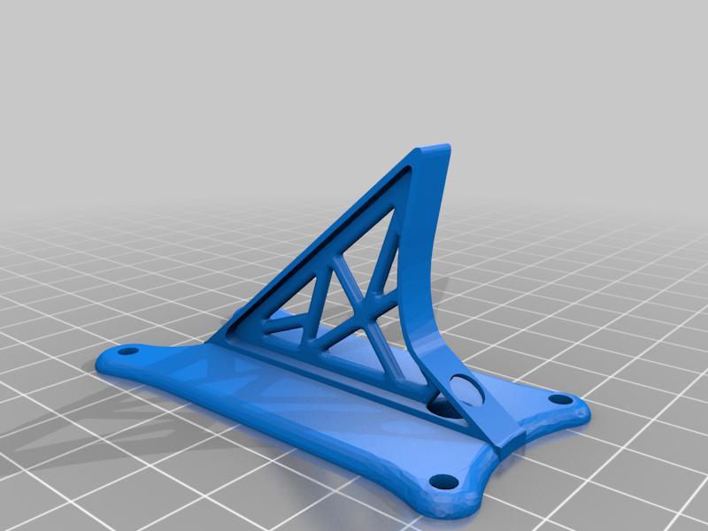 Toothfairy Fin for 5" with hole for Dipole