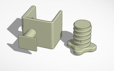 bag holder for table