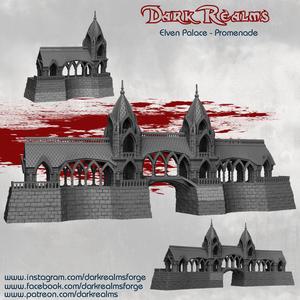 Dark Realms Elven Scenery - Promenade