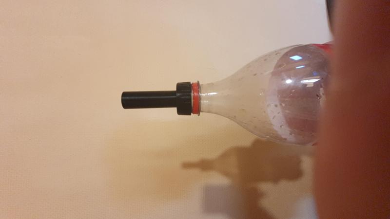 bottle cap funnel guide