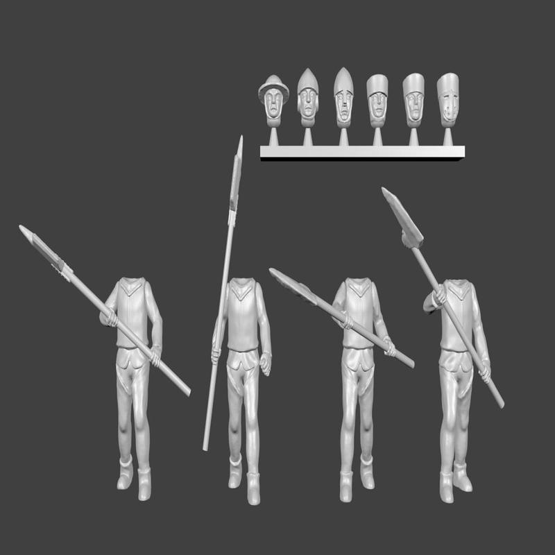 City Guard / Men-at-arms Miniatures expansion