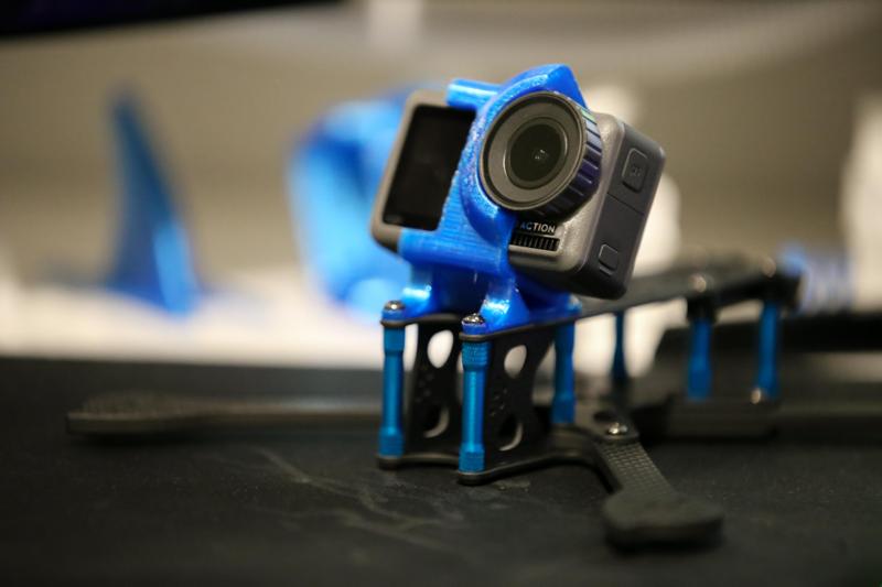 DJI Osmo Action 10°, 25° and 35° mounts for iFlight XL5