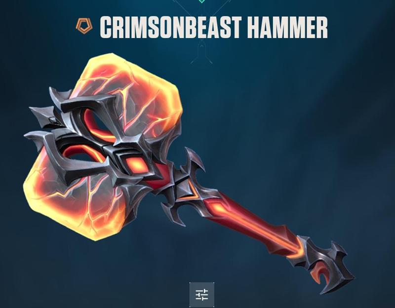 Valorant Crimsonbeast Hammer