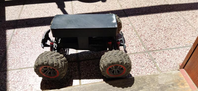 Battery box for mt-twin funtek rc car