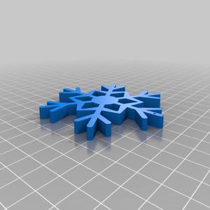 Snowflake Hanging Decoration Alternative Design