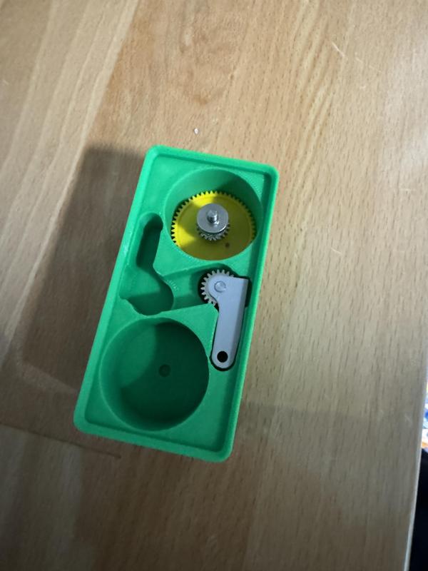 Bambu Lab Extruder Gear Gridfinity Bin 1x2