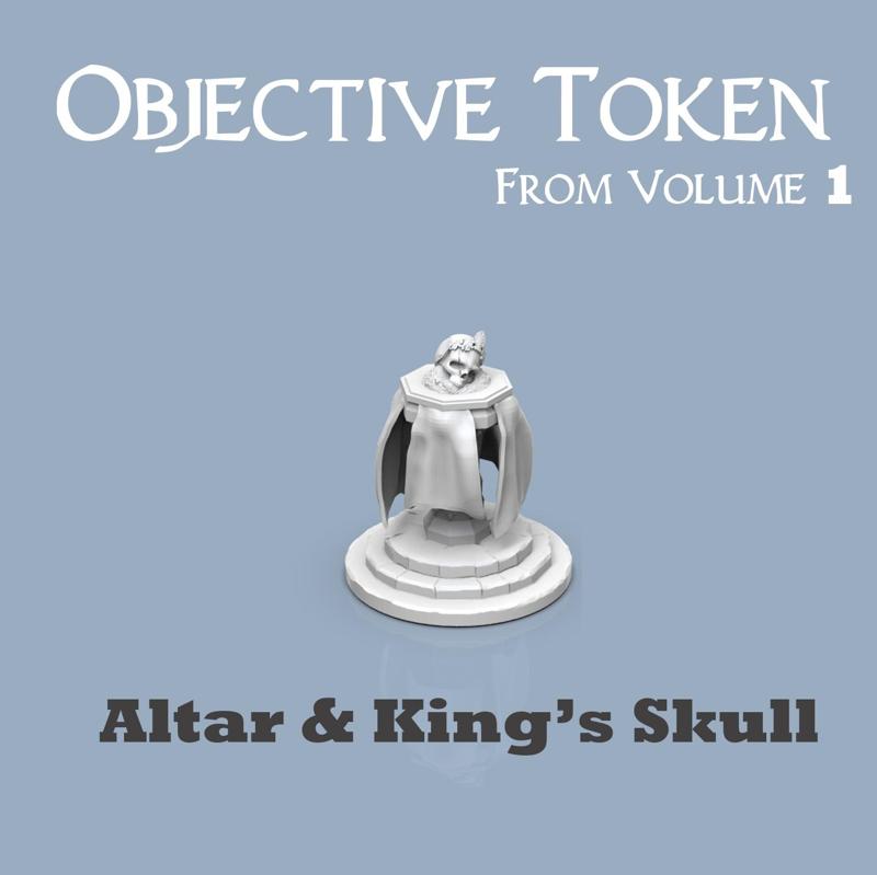 Objective Token : Altar & King's Skull