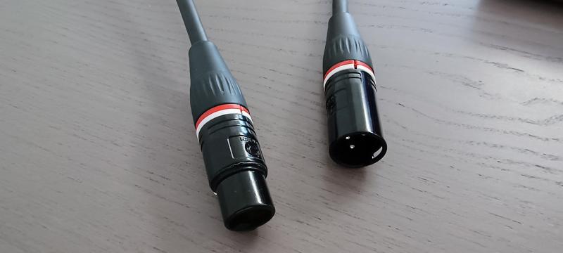 XLR cable marker ring