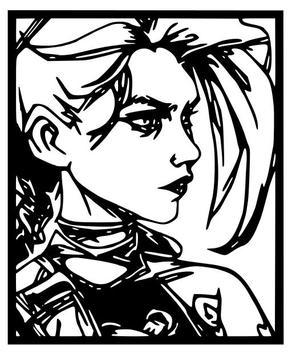 Jinx - League of Legends Wall Decor