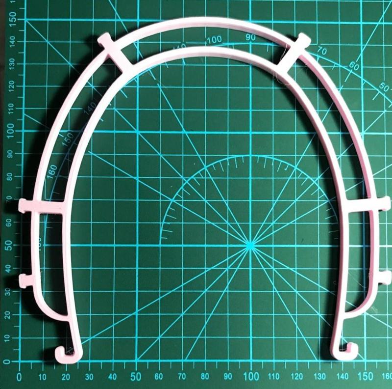 FaceShield HARDWARE PE Flat Protetor Facial