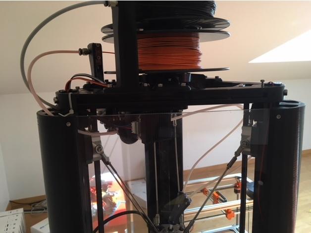 Flsun Kossel Plexiglass Enclosure