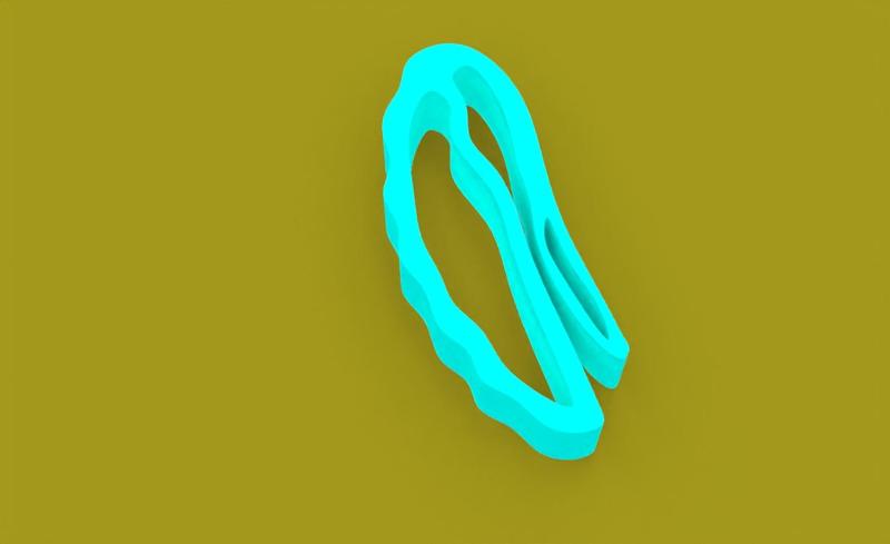 Conch Shell Inspired Towel Hanger Backpack Attachment