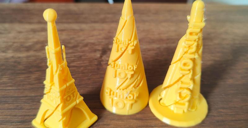 Junior IOT fidget spiral cone - how to actually design this