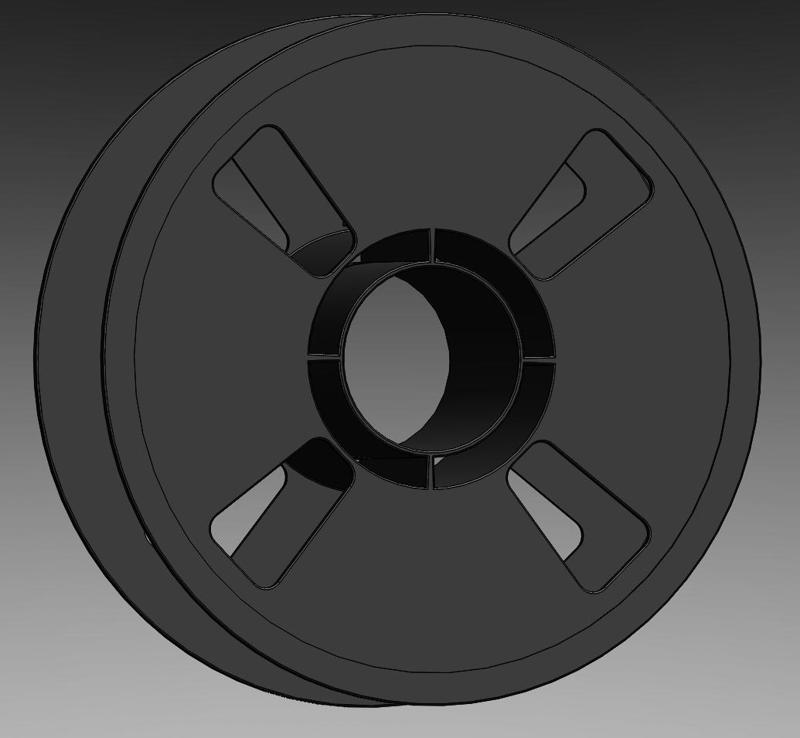 Empty Filament Spool
