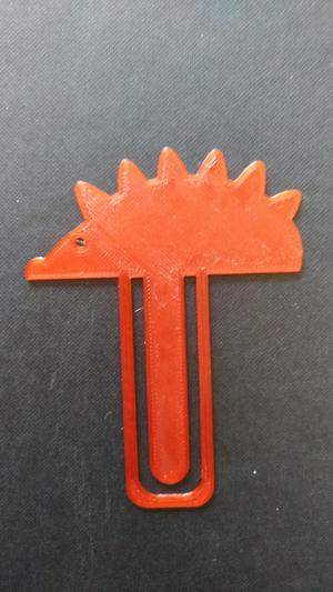 Hedgehog Bookmark