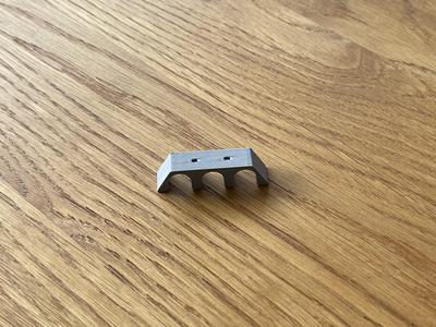 Kabelschelle Nagelklemme 3-fach