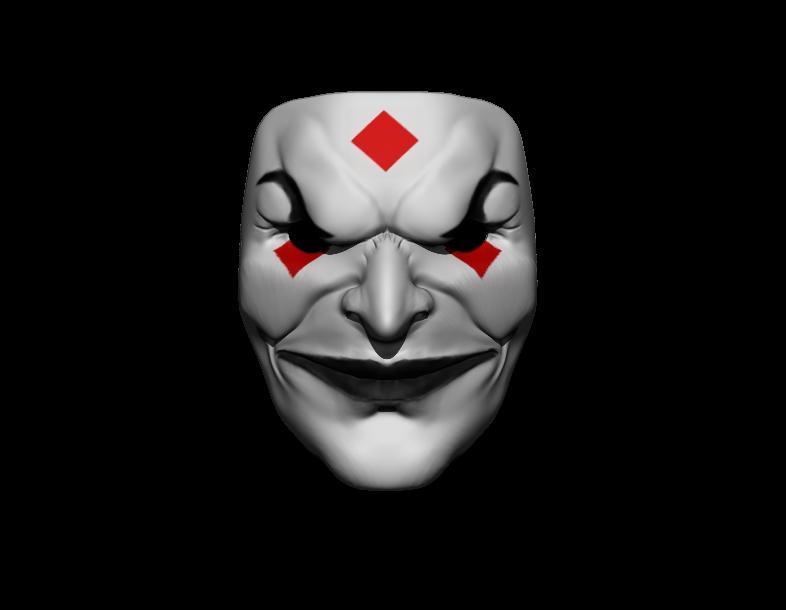 Jester Mask face neutra